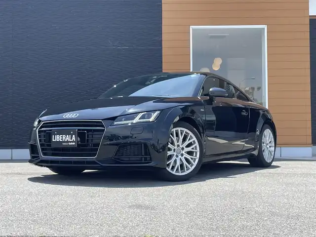 アウディ ＴＴクーペ 1．8 TFSI Sライン 栃木県 2018(平30)年 3.7万km ミトスブラックメタリック Sラインパッケージ/マトリクスLEDヘッドライト/バーチャルコックピット/アドバンストキー /ハーフレザー /クルーズコントロール/ナビ/バックカメラ/フルセグTV/ETC/パーキングエイド /ドライブレコーダー