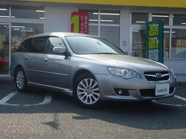 スバル レガシィ ツーリングワゴン 2．0i スマートセレクション 静岡県 2009(平21)年 5.7万km スティールシルバーメタリック 禁煙車/strada HDS915D/（HDDMusic/フルセグTV/AM/FM/MD）/ルーフレール/リモコンキー/運転席パワーシート/HIDヘッドランプ/ETC/純正アルミスタッドレス　4本車載/フロントフォグ/スペアキー/取扱説明書