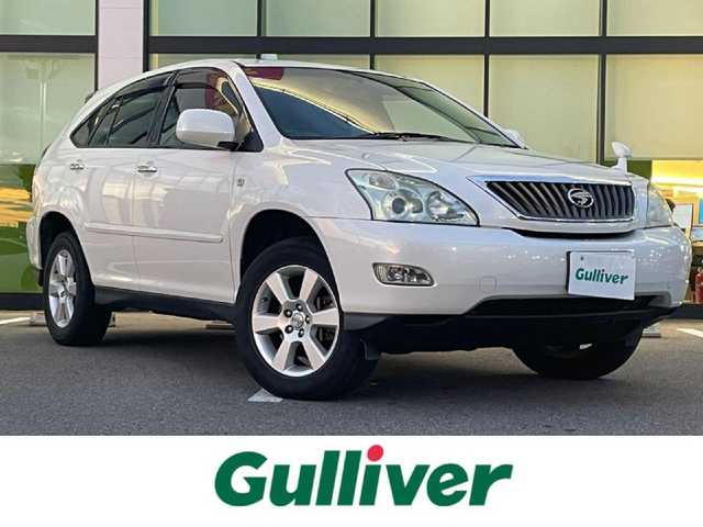 トヨタ ハリアー 240G Lパッケージ リミテッド 和歌山県 2010(平22)年 7.8万km ホワイトパールクリスタルシャイン 純正ナビ/（BT/AM/FM/HDD/MD)/バックカメラ/ETC/電動格納ミラー/フルオートパワーウィンドウ/純正フロアマット/純正17インチアルミホイール/オートライト/フォグランプ