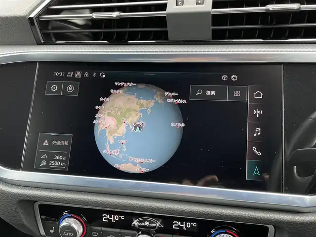 アウディ Ｑ３ SB 35TDIクワトロ Sライン 長野県 2021(令3)年 1万km 白 パノラマサンルーフ　/黒革シート　/ベーシックＰＫＧ（シートヒーター／ＰＷシート／ＰＷバックドア／ＨＯＬＤアシスト）　/ＭＭＩナビ　/３６０°カメラ　/マトリクスＬＥＤヘッドライト　/ＡＣＣ　/サイドアシスト　/パークエイド/19インチAW