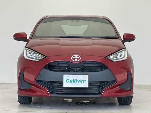 トヨタ ヤリス G 愛知県 2020(令2)年 1.6万km センシュアルレッドマイカ 純正8型ディズプレイオーディオ/全方位カメラ/バックカメラ/コーナーセンサー/LEDヘッドライト/オートマチックハイビーム/ETC/衝突軽減システム/Bluetooth/ステアリングスイッチ/スマートキー/プッシュスタート