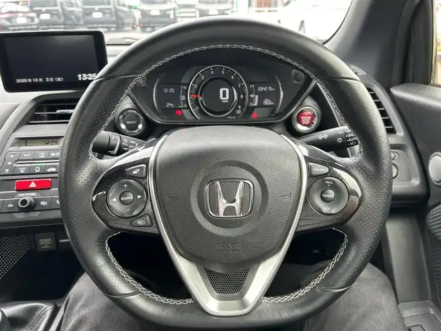ホンダ Ｓ６６０ α 岡山県 2016(平28)年 3.5万km カーニバルイエローⅡ 登録時走行距離34215km/純正ディスプレイオーディオ/HDMI/Bluetooth/クルーズコントロール/横滑り防止装置/USB入力端子/オートライト/ハーフレザーシート/純正フロアマット/15インチ社外AW/プッシュスタート/スマートキー/アイドリングストップ/BLITZ車高調