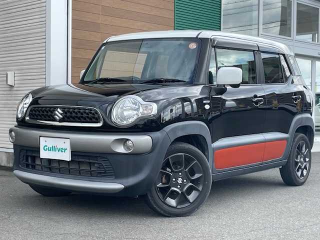 スズキ クロスビー HYBRID MX 静岡県 2019(平31)年 2.7万km スーパーブラックパール 3トーンコーディネート 社外オーディオ/社外フロアマット/スマートキー/プッシュスタート/アイドリングストップ/キセノン/ドライブレコーダー前