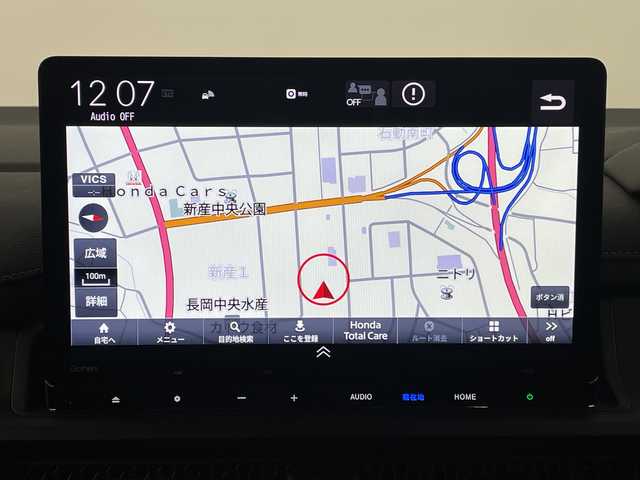 ホンダ ステップワゴン スパーダ 新潟県 2023(令5)年 1.8万km クリスタルブラックパール ギャザズ11.4型メモリナビ/CD/DVD/BT/バックカメラ/ETC/フルセグ/純正15型フリップダウンモニター/両側パワースライドドア/パワーテールゲート/オートクルーズ/シートヒーター　D席/N席/純正アルミ16インチ/ホンダセンシング/ハーフレザーシート