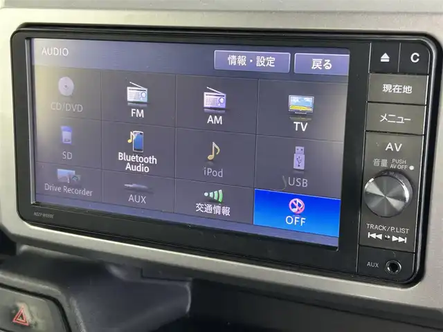 ダイハツ ウェイク G ターボ SA Ⅱ 群馬県 2016(平28)年 6.4万km ブラックマイカメタリック ７インチナビ　バックカメラ　衝突軽減システム　横滑り防止両側パワースライドドア　ドライブレコーダー　ETC スマートキー　プッシュスタート　純正フロアマット　純正アルミホイール　禁煙車