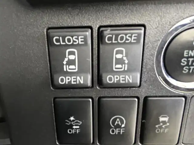 ダイハツ ウェイク G ターボ SA Ⅱ 群馬県 2016(平28)年 6.4万km ブラックマイカメタリック ７インチナビ　バックカメラ　衝突軽減システム　横滑り防止両側パワースライドドア　ドライブレコーダー　ETC スマートキー　プッシュスタート　純正フロアマット　純正アルミホイール　禁煙車