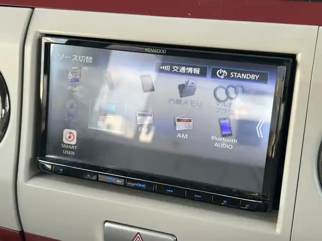 スズキ ラパン ショコラ X 道南・函館 2014(平26)年 8.7万km シャンパンピンクPM /社外ナビ//フルセグＴＶ//夏冬タイヤ//ドライブレコーダー//バックカメラ//運転席シートヒーター//オートライト//ＨＩＤヘッドライト//プッシュスタート//アイドリングストップ//純正フロアマット//スペアキー１本