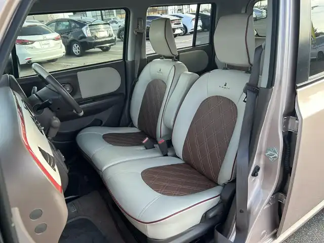 スズキ ラパン ショコラ X 道南・函館 2014(平26)年 8.7万km シャンパンピンクPM /社外ナビ//フルセグＴＶ//夏冬タイヤ//ドライブレコーダー//バックカメラ//運転席シートヒーター//オートライト//ＨＩＤヘッドライト//プッシュスタート//アイドリングストップ//純正フロアマット//スペアキー１本