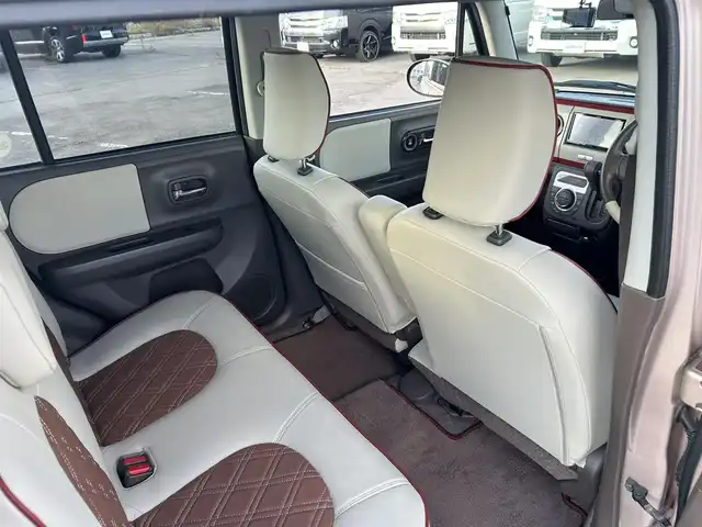 スズキ ラパン ショコラ X 道南・函館 2014(平26)年 8.7万km シャンパンピンクPM /社外ナビ//フルセグＴＶ//夏冬タイヤ//ドライブレコーダー//バックカメラ//運転席シートヒーター//オートライト//ＨＩＤヘッドライト//プッシュスタート//アイドリングストップ//純正フロアマット//スペアキー１本