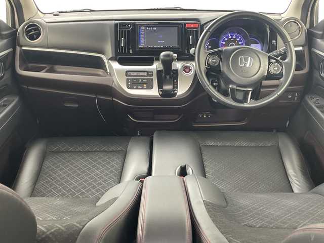 ホンダ Ｎ ＷＧＮ 道央・札幌 2016(平28)年 5.9万km プレミアムホワイトパールⅡ ・4WD/・社外ナビ（TV＆CD＆DVD＆BT＆SD）/・バックカメラ/・シティブレーキサポート/・クルーズコントロール/・ステアリングスイッチ/・ハーフレザーシート/・D＋N席シートヒーター/・社外ドライブレコーダー（前後）/・ETC/・オートライト/・HIDヘッドライト/・スマートキー/・スペアキー/・社外エンジンスターター/・積込社外AW付スタッドレス