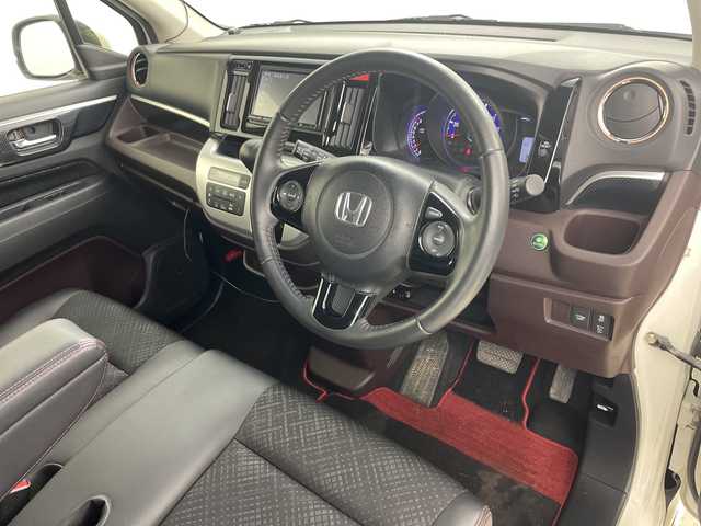 ホンダ Ｎ ＷＧＮ 道央・札幌 2016(平28)年 5.9万km プレミアムホワイトパールⅡ ・4WD/・社外ナビ（TV＆CD＆DVD＆BT＆SD）/・バックカメラ/・シティブレーキサポート/・クルーズコントロール/・ステアリングスイッチ/・ハーフレザーシート/・D＋N席シートヒーター/・社外ドライブレコーダー（前後）/・ETC/・オートライト/・HIDヘッドライト/・スマートキー/・スペアキー/・社外エンジンスターター/・積込社外AW付スタッドレス