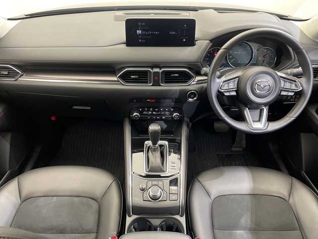 マツダ ＣＸ－５ 20S ブラックトーンED 愛媛県 2024(令6)年 0.8万km ジェットブラックマイカ 純正ナビ/アダプティブクルーズコントロール/衝突被害軽減ブレーキ/前後コーナーセンサー/全周囲カメラ/レーンアシスト/ブラインドスポットモニター/ヘッドアップディスプレイ/パドルシフト/ETC/ステアリングヒーター/シートヒーター/ワイヤレス充電/ステアリングヒーター/LEDヘッドライト/オートマチックハイビーム/オートライト