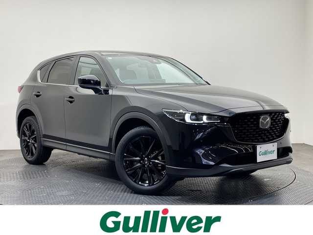 マツダ ＣＸ－５ 20S ブラックトーンED 愛媛県 2024(令6)年 0.8万km ジェットブラックマイカ 純正ナビ/アダプティブクルーズコントロール/衝突被害軽減ブレーキ/前後コーナーセンサー/全周囲カメラ/レーンアシスト/ブラインドスポットモニター/ヘッドアップディスプレイ/パドルシフト/ETC/ステアリングヒーター/シートヒーター/ワイヤレス充電/ステアリングヒーター/LEDヘッドライト/オートマチックハイビーム/オートライト