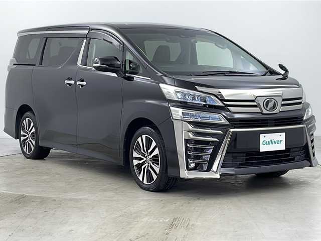 トヨタ ヴェルファイア ZG 道央・札幌 2019(平31)年 4.6万km ブラック ・ワンオーナー/・4WD/・純正ナビCD/DVD/フルセグTV/SD/BT/・バックカメラ/・フリップダウンモニター/・横滑り防止/・クルーズコントロール/・レーンキープアシスト/・衝突軽減ブレーキ/・シートヒーター/・エアシート/・LEDヘッドライト/・フォグランプ/・ステアリングヒーター/・ビルトインETC/・前後ドライブレコーダー/・スマートキー