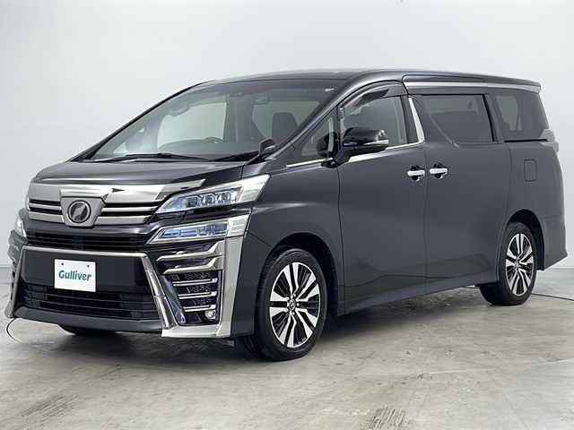 トヨタ ヴェルファイア ZG 道央・札幌 2019(平31)年 4.6万km ブラック ・ワンオーナー/・4WD/・純正ナビCD/DVD/フルセグTV/SD/BT/・バックカメラ/・フリップダウンモニター/・横滑り防止/・クルーズコントロール/・レーンキープアシスト/・衝突軽減ブレーキ/・シートヒーター/・エアシート/・LEDヘッドライト/・フォグランプ/・ステアリングヒーター/・ビルトインETC/・前後ドライブレコーダー/・スマートキー
