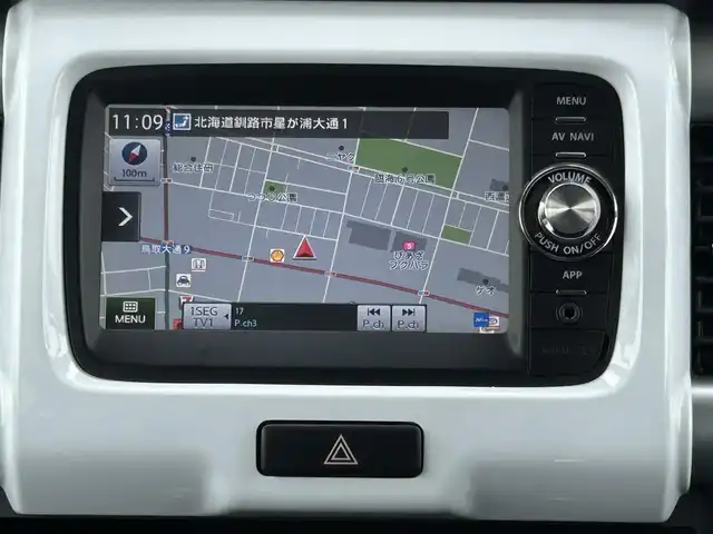 スズキ ハスラー G ターボ 道東・釧路十勝 2014(平26)年 6.3万km フェニックスレッドパール/ブルーイッシュブラックパール ワンオーナー/４WD/純正SDナビ/（TV/BT/SD/USB/HDMI）/バックカメラ/衝突軽減ブレーキ/横滑り防止機能/ヒルディセントコントロール/悪路走行支援機能/シートヒーター運転席/スマートキー/スペアキー/ETC/HDMI/取扱説明書/保証書