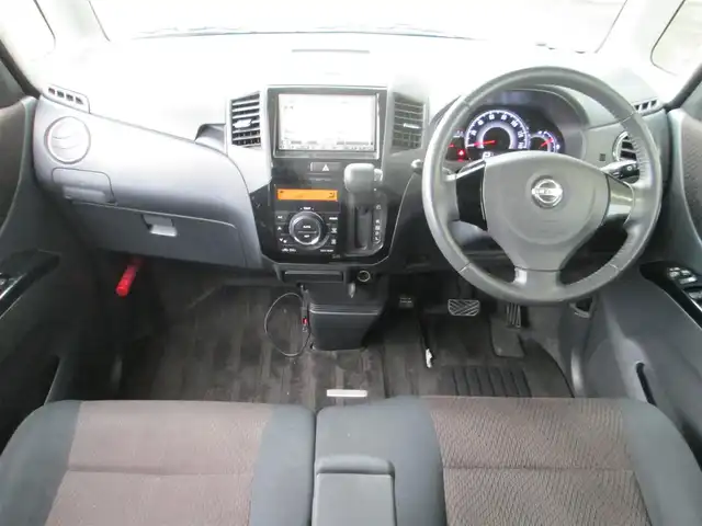 日産 ルークス ハイウェイスター ターボ 千葉県 2011(平23)年 8.6万km スノーパールホワイト 純正ナビ、ワンセグTV/純正オーディオ【CD/SD】/両側パワースライドドア/HIDヘッドライト&ハロゲンフォグ/革巻きステアリング/電動格納ウィンカーミラー/プッシュスタート/ETC、スペアキー/取扱説明書/新車時保証書/日産整備記録簿(H24~R6迄毎年有り)