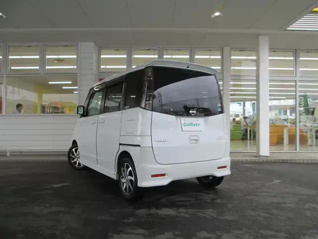 日産 ルークス ハイウェイスター ターボ 千葉県 2011(平23)年 8.6万km スノーパールホワイト 純正ナビ、ワンセグTV/純正オーディオ【CD/SD】/両側パワースライドドア/HIDヘッドライト&ハロゲンフォグ/革巻きステアリング/電動格納ウィンカーミラー/プッシュスタート/ETC、スペアキー/取扱説明書/新車時保証書/日産整備記録簿(H24~R6迄毎年有り)