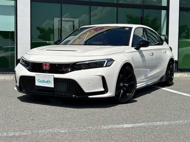 ホンダ シビック タイプR 和歌山県 2025(令7)年 0.1万km未満 チャンピオンシップホワイト 未使用車/純正9インチメーカーナビ/バックカメラ/ホンダセンシング/衝突被害軽減ブレーキ/レーンキープアシスト/レーダークルーズコントロール/オートライト/ブラインドスポットモニター/前後コーナーセンサー/ETC2.0/ステアリングリモコン/LEDヘッドライト/電格ミラー/プッシュスタート