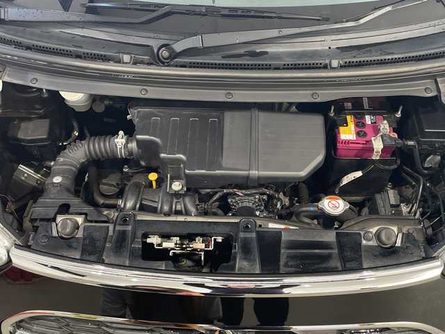 三菱 ｅＫスペース G セーフティパッケージ 新潟県 2019(平31)年 6万km アメジストブラック 4WD/社外SDナビ/　　CD/DVD/FM/AM/BT/アラウンドビューモニター/片側パワースライドドア/シートヒーター/アイドリングストップ/スマートキー