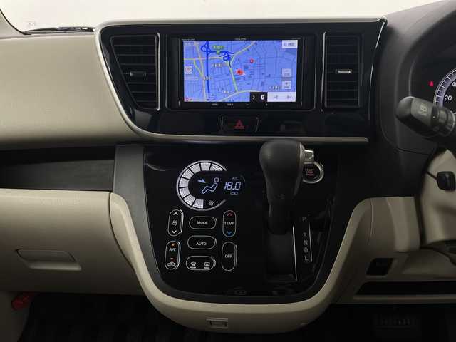 三菱 ｅＫスペース G セーフティパッケージ 新潟県 2019(平31)年 6万km アメジストブラック 4WD/社外SDナビ/　　CD/DVD/FM/AM/BT/アラウンドビューモニター/片側パワースライドドア/シートヒーター/アイドリングストップ/スマートキー