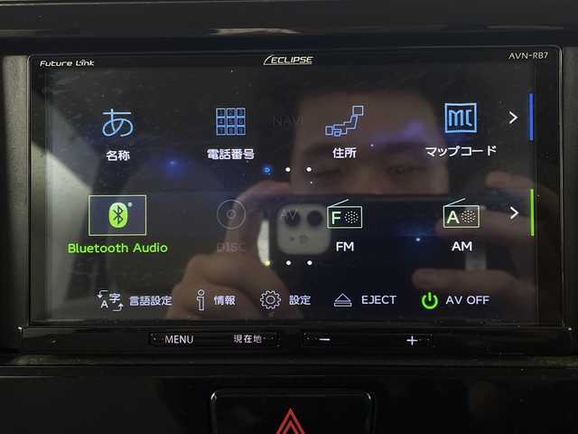 三菱 ｅＫスペース G セーフティパッケージ 新潟県 2019(平31)年 6万km アメジストブラック 4WD/社外SDナビ/　　CD/DVD/FM/AM/BT/アラウンドビューモニター/片側パワースライドドア/シートヒーター/アイドリングストップ/スマートキー