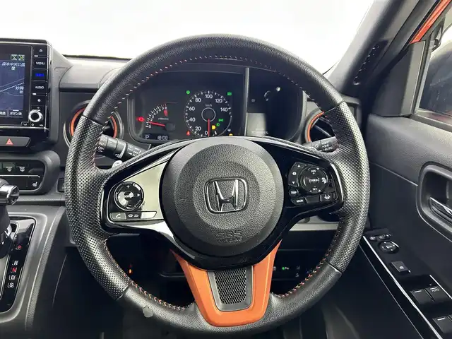 ホンダ Ｎ ＯＮＥ RS 愛知県 2021(令3)年 2万km サンセットオレンジⅡ ホンダセンシング/純正ナビ/（Bluetooth/フルセグTV/CD/DVD/AM/FM）/バックカメラ/ETC/ドラレコ/シートヒーター/パドルシフト/純正フロアマット/純正AW/純正LEDライト/本革巻ステアリングホイール/ステアリングリモコン/オートライト/電子パーキング/オートホールド/電動格納ミラー/ドアバイザー/フルフラット
