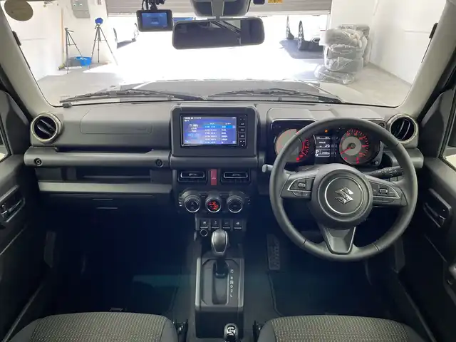 スズキ ジムニー XC 三重県 2023(令5)年 3.8万km ブルーイッシュブラックパール3 /社外ナビ//クルーズコントロール//前席シートヒーター//ミラーヒーター//ステアリングスイッチ//前後ドライブレコーダー//ETC//オートハイビーム//フォグランプ