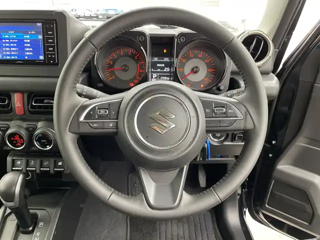 スズキ ジムニー XC 三重県 2023(令5)年 3.8万km ブルーイッシュブラックパール3 /社外ナビ//クルーズコントロール//前席シートヒーター//ミラーヒーター//ステアリングスイッチ//前後ドライブレコーダー//ETC//オートハイビーム//フォグランプ