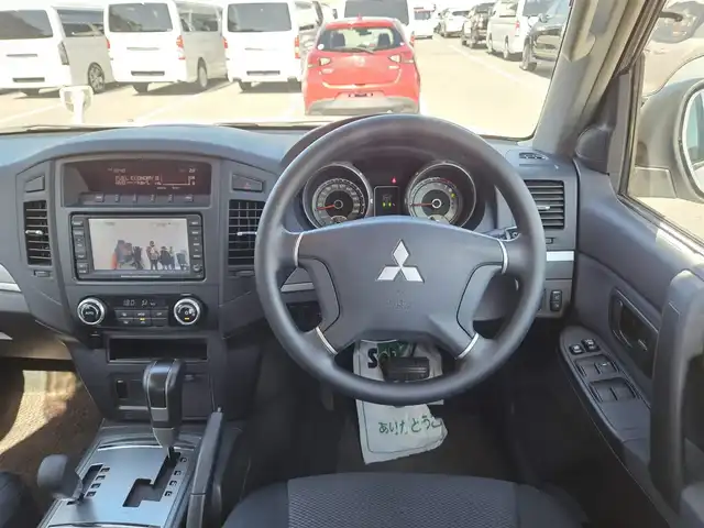 三菱 パジェロ ロング GR 岩手県 2008(平20)年 6.9万km ウォームホワイトパール 〇４WD/〇純正ナビ/〇TV/〇バックカメラ/〇純正MMSC/〇SRSエアバッグ/〇オートエアコン/〇ファブリックシート/〇社外17インチアルミホイール/〇フロントフォグランプ/〇リモコンキー/〇禁煙車