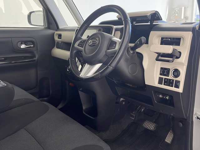 ダイハツ ムーヴ キャンバス X ブラックインテリア リミテッド SAⅢ 沖縄県 2018(平30)年 7.1万km スムースグレーマイカメタリック/ファイアークォーツレッドメタリック 2トーン パナソニックナビ（CN-AS300WD)/（フルセグＴＶ　ＤＶＤ　ＣＤ　Ｂｌｕｅｔｏｏｔｈ）/パノラマモニター/両側パワースライドドア/ＥＴＣ/ステアリングスイッチ/純正フロアマット/スマートキー/プッシュスタート/スマートアシストＩＩＩ/オートライト/オートマチックハイビーム/アイドリングストップ