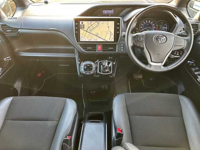 トヨタ ノア ハイブリッド Si ダブルバイビーⅢ 東京都 2021(令3)年 4.1万km ホワイトパールクリスタルシャイン モデリスタエアロ　10型ナビNSZN-Z68T　フリップダウンモニター　バックカメラ　両側電動スライドドア　シートヒーター　セーフティセンス　２．０ETC　クルコン　ドラレコ　コンビハンドル　LED