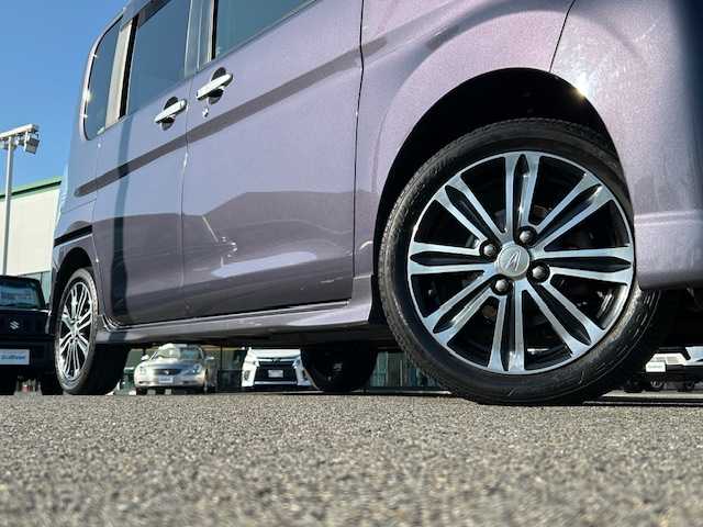 ダイハツ タント カスタム RS 愛媛県 2016(平28)年 5.5万km メテオライトグレーイリュージョナルP 純正ナビ/フルセグTV/バックカメラ/両側電動スライドドア/ETC/ステアリングスイッチ/LEDヘッドライト/オートライト/スマートキー/スペアキー/プッシュスタート/ドアバイザー/純正AW/純正フロアマット/ターボ