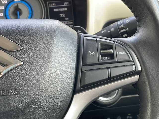 スズキ クロスビー HYBRID MZ 山口県 2019(平31)年 7.1万km ミネラルグレーM ４ＷＤ/衝突被害軽減ブレーキ/クルーズコントロール/純正ナビ/【CN-RZ846:CD/DVD/Bluetooth/MSV】/フルセグTV/全方位カメラ/コーナーセンサー/ステアリングスイッチ/革巻きステアリング/パドルシフト/ETC/ドライブレコーダー/前席シートヒーター/ＬＥＤヘッドランプ/フォグランプ/オートライト/純正フロアマット/スペアキー/保証書/取扱説明書