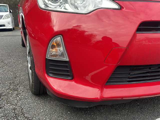 トヨタ アクア S 京都府 2013(平25)年 6.2万km スーパーレッドⅤ ALPINEナビ(VIE-X007W-S)/・フルセグTV/CD/DVD/BT Audio/バックカメラ/ETC/レーダー探知機