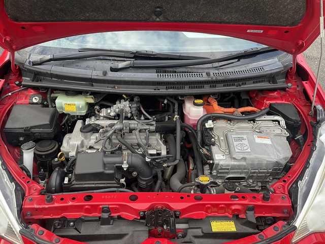 トヨタ アクア S 京都府 2013(平25)年 6.2万km スーパーレッドⅤ ALPINEナビ(VIE-X007W-S)/・フルセグTV/CD/DVD/BT Audio/バックカメラ/ETC/レーダー探知機