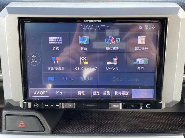 ダイハツ ウェイク G 神奈川県 2015(平27)年 6.7万km ブラックマイカメタリック ・８インチナビ　/・バックカメラ　/・ＬＥＤヘッドライト　/・両側パワースライドドア　/・Ｂｌｕｅｔｏｏｔｈ　/・ＤＶＤ　ＣＤ　/・フルセグＴＶ　/・ＥＴＣ　/・リアサンシェード　/・スマートキー　/・プッシュスタート　/・フォグランプ/・サイドバイザー/・ルーフキャリア/・ルーフキャリアボックス