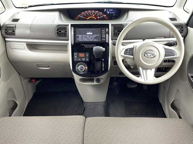 ダイハツ タント X SAⅡ 大阪府 2016(平28)年 6.3万km パールホワイトⅢ 純正SDナビ/【BT/フルセグTV/DVD]/バックカメラ/ETC/ドライブレコーダー/両側パワースライドドア/衝突被害軽減システム/オートライト/ハロゲンライト/後席サンシェード/純正フロアマット/ドアバイザー/スペアキー