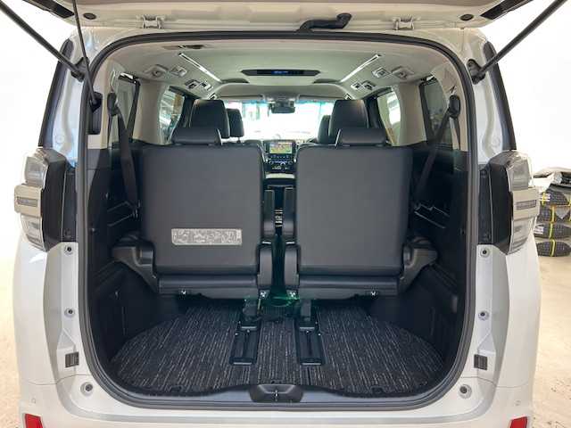 トヨタ ヴェルファイア ハイブリット ZR Gエディション 宮城県 2018(平30)年 7万km ホワイトパールクリスタルシャイン 4WD/純正ナビ/フルセグTV/Bluetooth、CD、DVD/両側パワースライドドア/電動リアゲート/トヨタセーフティセンス/・プリクラッシュセーフティー/・レーントレーシングアシスト/・レーンディパーチャーアラート/・レーダークルーズコントロール/・アダプティブハイビームシステムサポート/パーキングサポートブレーキ/クリアランスソナー/レザーシート/オットマン/パワーシート/シートヒーター/エアーシート/ETC/純正フロアマット/純正アルミホイール