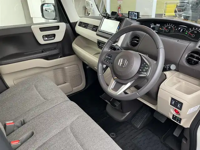ホンダ Ｎ ＢＯＸ G L ターボ ホンダセンシング 山口県 2019(令1)年 0.6万km プラチナホワイトパール ワンオーナー/メモリーナビ・フルセグTV/バックカメラ/スマートキー/LEDオートライト/両側パワースライドドア/前後ドライブレコーダー/ビルトインETC/純正フロアマット