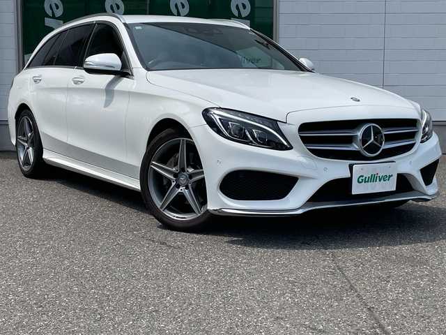 メルセデス・ベンツ Ｃ１８０ ワゴン スポーツ 新潟県 2015(平27)年 9.2万km 白 メモリナビ/ターボ/バックカメラ/プッシュスタート/ブラインドスポットモニター/パワーリアゲート/コーナーセンサー/ハンズフリー/ステアリングスイッチ/クルーズコントロール/ヘッドアップディスプレイ/アンビエントライト
