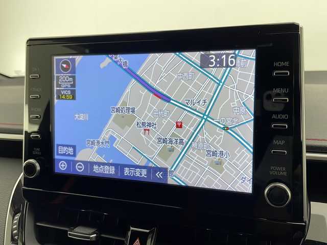 トヨタ カローラ スポーツ ハイブリッドG Z 宮崎県 2021(令3)年 4万km プラチナホワイトパールマイカ 寒冷地仕様/Toyota Safety Sense/〇プリクラシュセーフティ/〇レーントレーシングアシスト/〇パーキングサポートブレーキ/〇ロードサインアシスト/〇オートマチックハイビーム/〇レーダークルーズコントロール/〇クリアランスソナー/〇先行車発進告知/純正9インチディスプレイオーディオ/ナビ機能/フルセグTV/バックカメラ/専用ハーフレザーシート/シートヒーター/ステアリングヒーター/置くだけ充電/LEDヘッドライト/純正18インチAW/ビルトインETC