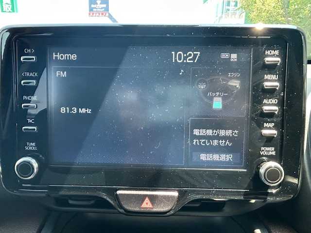 トヨタ ヤリスクロス ハイブリッド Z 茨城県 2022(令4)年 0.8万km ブラックマイカ 純正ＳＤナビ/-BT/FM/AM　/レーダークルーズコントロール　/ＥＴＣ　/バックカメラ　/D席N席シートヒーター　/D席パワーシート　/コーナーセンサー前後　/ＬＥＤヘッドライト　/オートライト　/レーンキープアシスト/純正18インチアルミホイール/オールオートパワーウィンドウ/パワーステアリング/プッシュスタート