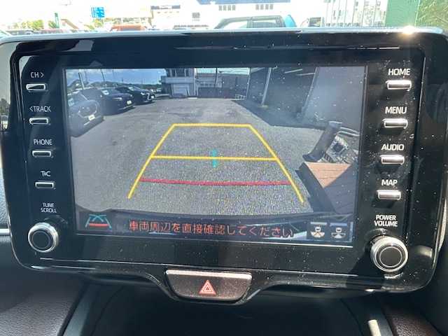 トヨタ ヤリスクロス ハイブリッド Z 茨城県 2022(令4)年 0.8万km ブラックマイカ 純正ＳＤナビ/-BT/FM/AM　/レーダークルーズコントロール　/ＥＴＣ　/バックカメラ　/D席N席シートヒーター　/D席パワーシート　/コーナーセンサー前後　/ＬＥＤヘッドライト　/オートライト　/レーンキープアシスト/純正18インチアルミホイール/オールオートパワーウィンドウ/パワーステアリング/プッシュスタート