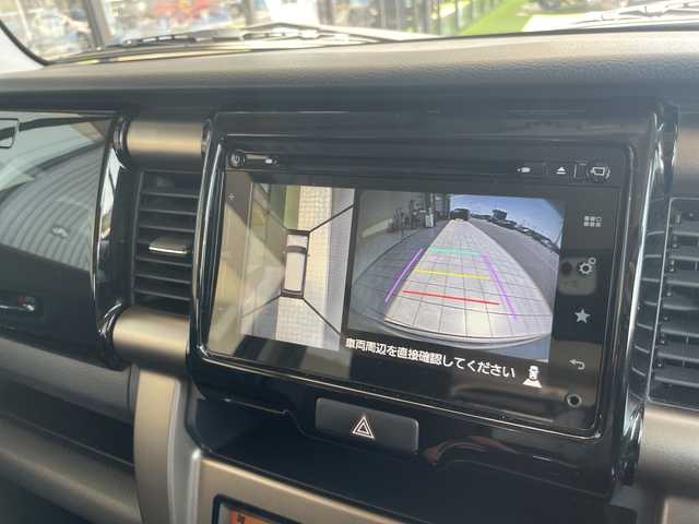 スズキ ハスラー Jスタイル Ⅱ 愛知県 2017(平29)年 4万km クールカーキパールメタリック/ホワイト2トーンルーフ 純正ディズプレイオーディオ　ナビ機能あり/全方位カメラ/シートヒーター/バックカメラ/純正アルミホイール/ＨＩＤヘッドライト/オートライト/ＥＴＣ/衝突軽減システム/フルセグ/Bluetooth/ステアリングスイッチ/スマートキー/プッシュスタート