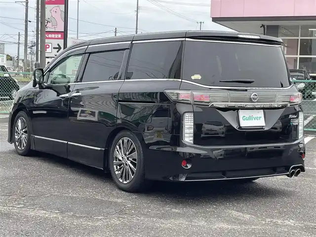 日産 エルグランド ライダー オーテック30th 福島県 2017(平29)年 11.7万km ファントムブラック 両側パワースライドドア /後席フリップダウンモニター/レザーシート/純正ナビ/バックカメラ/フルセグテレビ/デジタルインナーミラー/クルーズコントロール/純正Egスターター/TEIN車高調/車高調コントローラー/ノーマル足回り積込/プッシュスタート/社外AW付きスタッドレスタイヤ積込