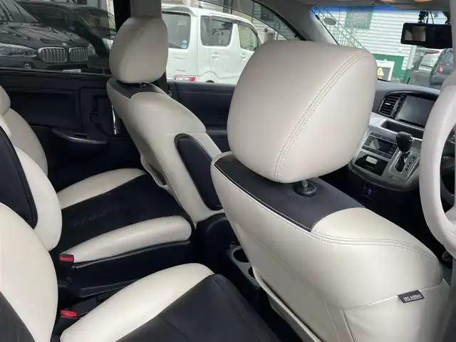 日産 エルグランド ライダー オーテック30th 福島県 2017(平29)年 11.7万km ファントムブラック 両側パワースライドドア /後席フリップダウンモニター/レザーシート/純正ナビ/バックカメラ/フルセグテレビ/デジタルインナーミラー/クルーズコントロール/純正Egスターター/TEIN車高調/車高調コントローラー/ノーマル足回り積込/プッシュスタート/社外AW付きスタッドレスタイヤ積込