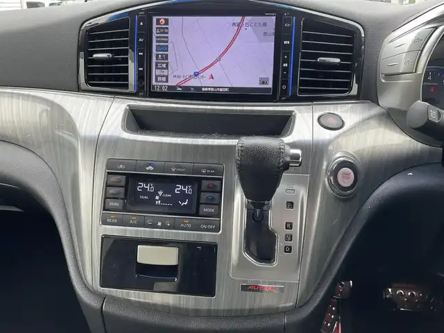 日産 エルグランド ライダー オーテック30th 福島県 2017(平29)年 11.7万km ファントムブラック 両側パワースライドドア /後席フリップダウンモニター/レザーシート/純正ナビ/バックカメラ/フルセグテレビ/デジタルインナーミラー/クルーズコントロール/純正Egスターター/TEIN車高調/車高調コントローラー/ノーマル足回り積込/プッシュスタート/社外AW付きスタッドレスタイヤ積込