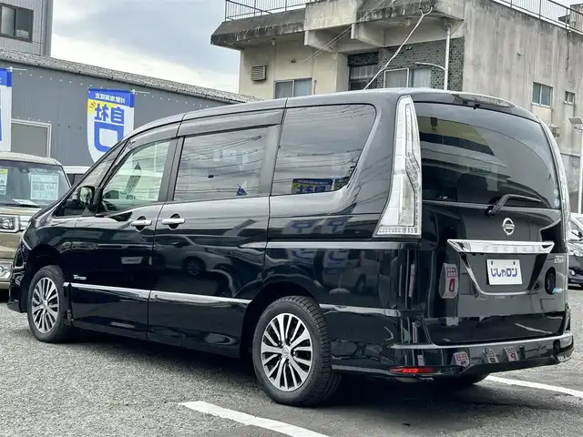 日産 セレナ HWS S HV Vセレ +SeftyⅡ 京都府 2015(平27)年 8.2万km ダイヤモンドブラック (株)IDOMが運営する【じしゃロン伏見店】の自社ローン専用車両になりますこちらは現金またはオートローンご利用時の価格です。自社ローンご希望の方は別途その旨お申付け下さい/純正ナビ　/両側パワースライドドア/ETC/３６０°カメラ　/ＤＴＶ　/クルーズコントロール　/BT AUX DVD CD　/純正１６インチＡＷ