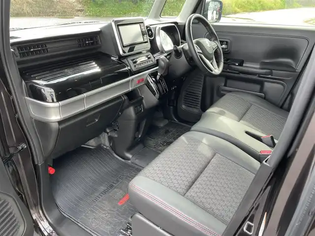 スズキ スペーシア カスタム HYBRID XS 富山県 2018(平30)年 1.5万km アーバンブラウンパールメタリック 純正ナビ／/フルセグＴＶ／/ＤＶＤ再生／/Ｂｌｕｅｔｏｏｔｈ／/アラウンドビューモニター／/両側パワースライドドア／/ハーフレザーシート／/運転席助手席シートヒーター／/ビルトインＥＴＣ／/コーナーセンサー//スマートキー//プッシュスタートエンジン//アイドリングストップ//レーンディパーチャーアラート//衝突軽減ブレーキ//LEDオートライト//LEDフォグライト/